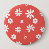 Blumen und Blütenblätter 1 Button (Vorderseite)