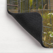 Blumen und ein Silo Mousepad (Ecke)