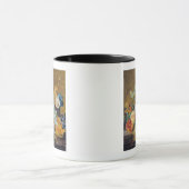 Blumen und Frucht Tasse (Zentrum)
