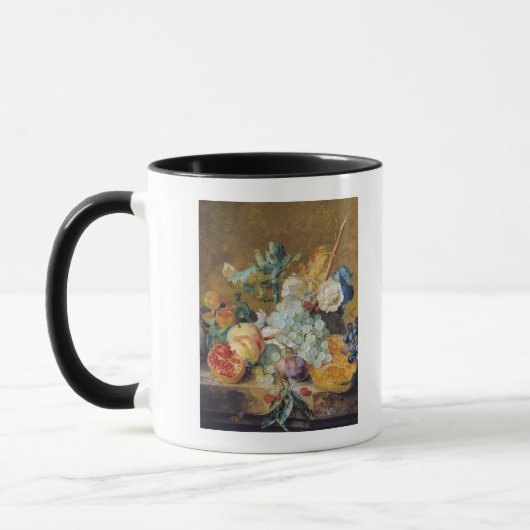 Blumen und Frucht Tasse (Links)
