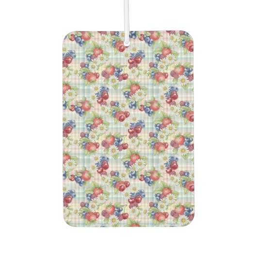 Blumen und Früchte Autolufterfrischer (Vorderseite)