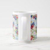 Blumen und Früchte Jumbo-Tasse (Rückseite)