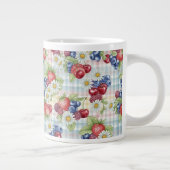 Blumen und Früchte Jumbo-Tasse (Rechts)