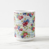 Blumen und Früchte Kaffeetasse (Mittel)