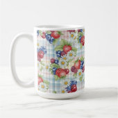 Blumen und Früchte Kaffeetasse (Links)
