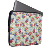 Blumen und Früchte Laptopschutzhülle (Vorne Rechts)