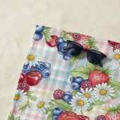 Blumen und Früchte Strandtuch (Beispiel)