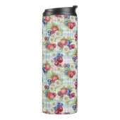 Blumen und Früchte Thermosbecher (Nach links gedreht)