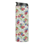 Blumen und Früchte Thermosbecher (Nach rechts gedreht)