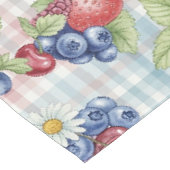 Blumen und Früchte Tischdecke (Schrägansicht)