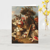 Blumen und Fruchtleben Karte (Gelbe Blume)