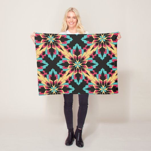 Blumen und Glamour Nahtlose Mode Niedlich Fleecedecke (Beispiel)