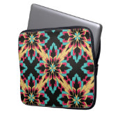 Blumen und Glamour Nahtlose Mode Niedlich Laptopschutzhülle (Vorderseite Links)