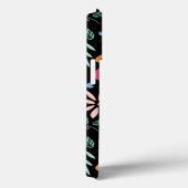 Blumen und Glamour Nahtlose Muster natürlich Case-Mate iPhone Hülle (Rückseite / Rechts)