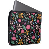 Blumen und Glamour Nahtlose Muster natürlich Laptopschutzhülle (Vorne Rechts)
