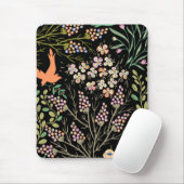 Blumen und Glamour Nahtlose Muster Sommerfarbe Mousepad (Mit Mouse)