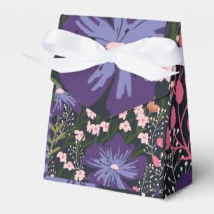 Blumen und Glamour Nahtloses Muster Natürliche Far Geschenkschachtel