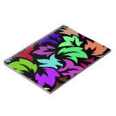 Blumen und Glamour Stilloser Sommer Notizblock (Linke Seite)