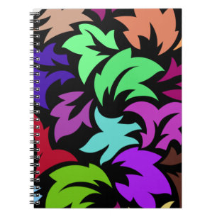Blumen und Glamour Stilloser Sommer Notizblock
