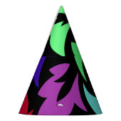 Blumen und Glamour Stilloser Sommer Partyhütchen (Links)