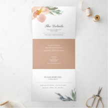 Blumen und Grün in einer Hochzeitsreise