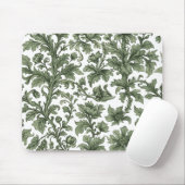 Blumen und grüne Blätter Mousepad (Mit Mouse)