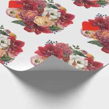 Blumen- und Herzromantisches Florales Design