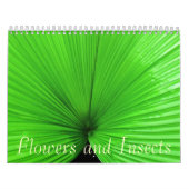 Blumen und Insekten Kalender (Titelbild)