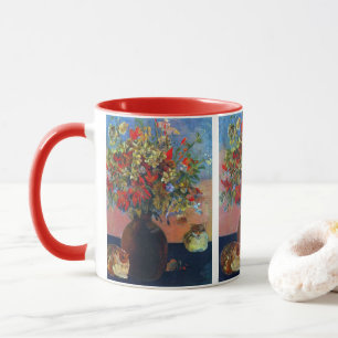 Blumen und Katzen von Paul Gauguin, Vintage Fine A Tasse