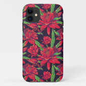 Blumen und Kolibris Case-Mate iPhone Hülle (Rückseite)