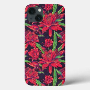 Blumen und Kolibris Case-Mate iPhone Hülle