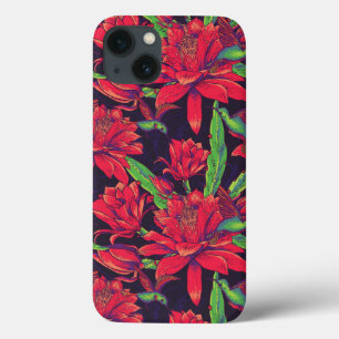 Blumen und Kolibris Case-Mate iPhone Hülle