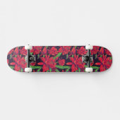 Blumen und Kolibris Skateboard (Horizontal)