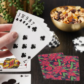 Blumen und Kolibris Spielkarten (In Situ)