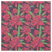 Blumen und Kolibris Stoff (Muster)