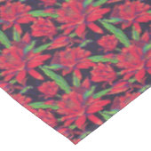 Blumen und Kolibris Tischdecke (Schrägansicht)