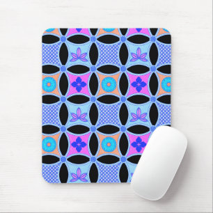 Blumen und Muster Mousepad