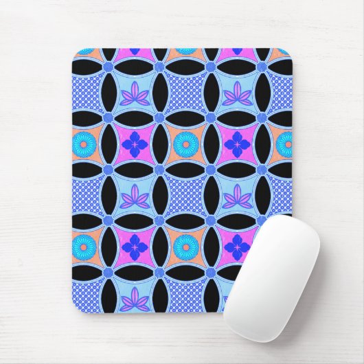 Blumen und Muster Mousepad (Mit Mouse)