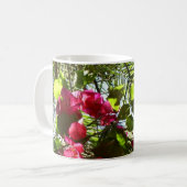 Blumen und Palme Kaffeetasse (Vorderseite Links)