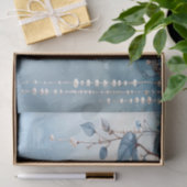 Blumen und Perlen Seidenpapier (Geschenk)