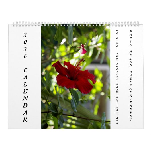 BLUMEN- UND SCHATTENFEEN-KALENDER 2026 KALENDER (Titelbild)