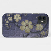 Blumen und Schmetterlinge Case-Mate iPhone Hülle (Rückseite (Horizontal))