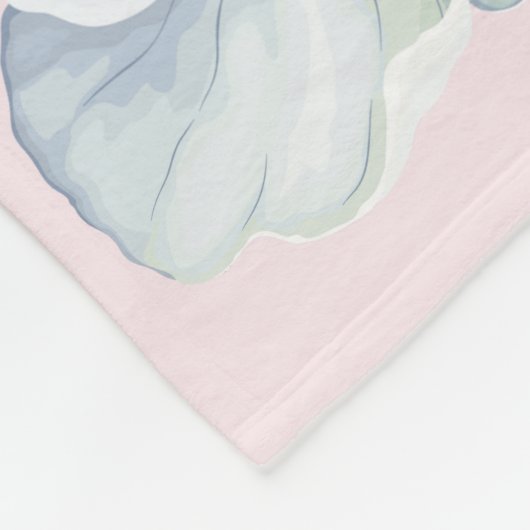 Blumen-und Schmetterlings-Fleece-Baby-Decke Fleecedecke (Ecke)