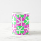 Blumen und Stellen Kaffeetasse (Mittel)