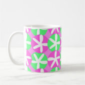 Blumen und Stellen Kaffeetasse (Links)