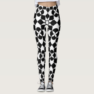 Blumen- und Sternestrumpfhosen Leggings