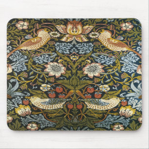 Blumen- und Vogelmäuseunterlage Mousepad