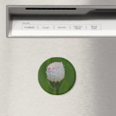 Blumen und Wassertropfen Magnet (In Situ (Geschirrspüler))