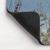 Blumen und Wellen Mousepad (Ecke)