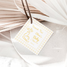 Blumen-Vase-Brot Handgezeichnet Neutrale Babyparty